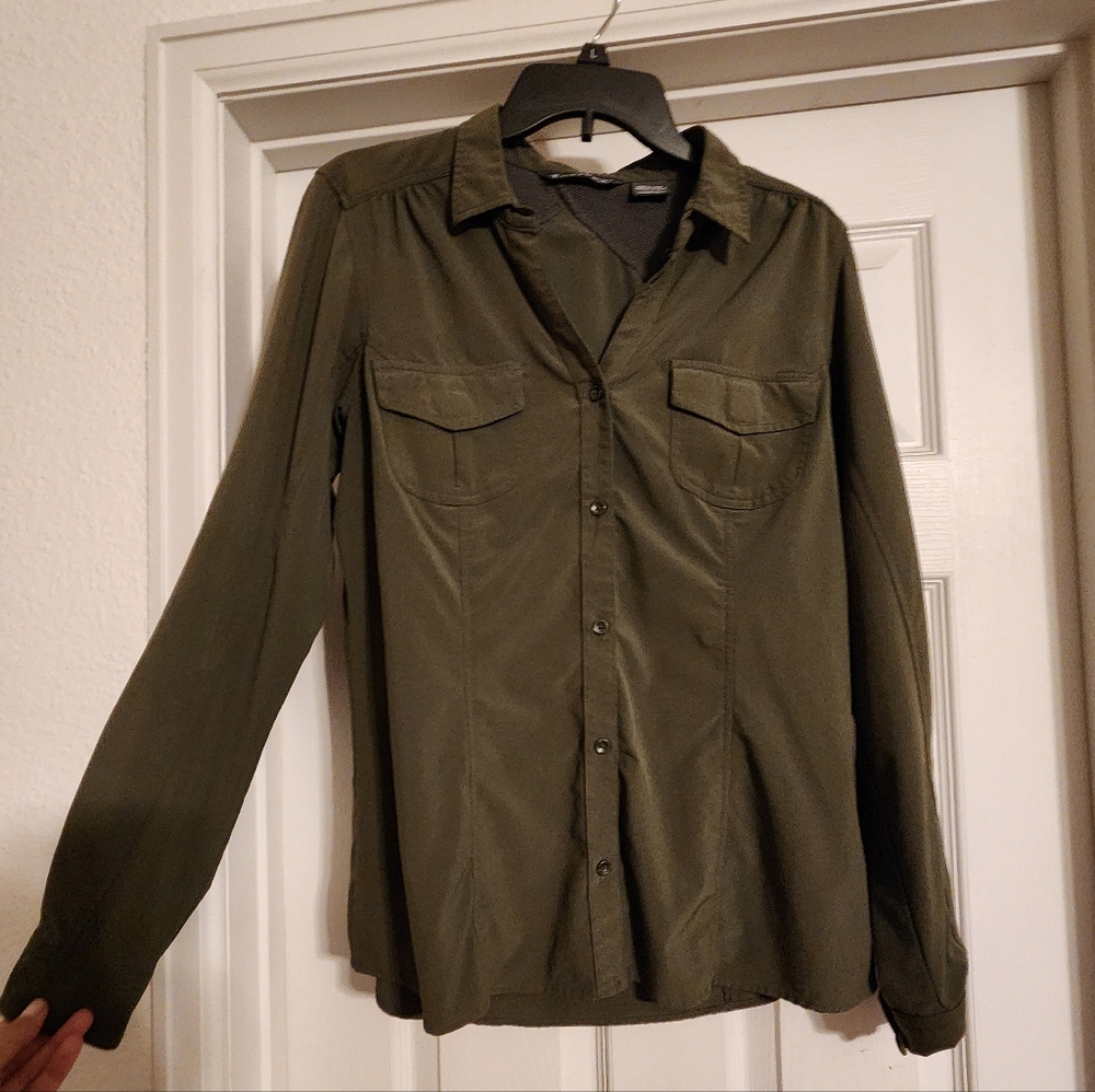 Exofficio Dark Green Shirt